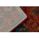 Wollteppich OMEGA AVAR Rahmen, Diamanten, orientalisch - rubin