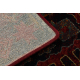 Wool carpet OMEGA AVAR Square Frame, diamonds, oriental - ruby