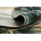 Wool carpet OMEGA ELIAN circle Marble iron green