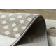 Tappeto Sample NEW COSMO 349 CUORE STELLE beige / grigio