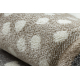 Tappeto Sample NEW COSMO 349 CUORE STELLE beige / grigio