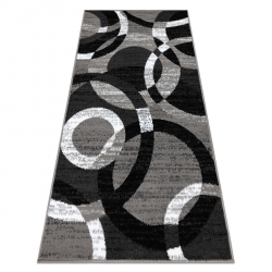 Tapijt SAMPLE MAYA Z984 Geometrisch grijs / zwart