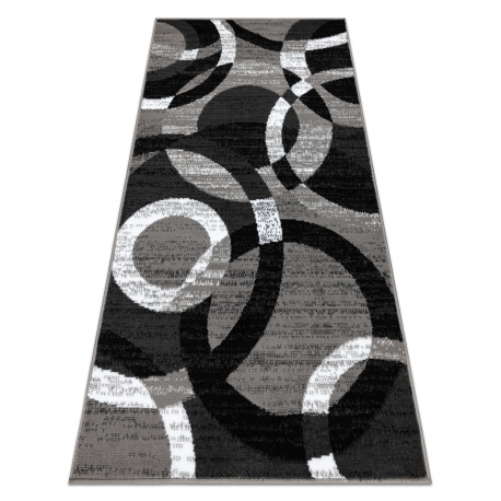 Carpet SAMPLE MAYA Z984 Geometric grey / black