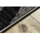 Carpet SAMPLE MAYA Z984 Geometric grey / black