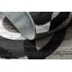 Carpet SAMPLE MAYA Z984 Geometric grey / black