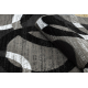 Carpet SAMPLE MAYA Z984 Geometric grey / black