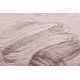 Covor Sample PLUSH pufos Uniforma roz