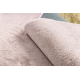 Килим SAMPLE PLUSH пухнастий Форма рожевий
