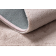 Килим SAMPLE PLUSH пухнастий Форма рожевий