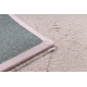 Covor Sample PLUSH pufos Uniforma roz