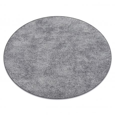 Alfombra SERENADE círculo color ceniza / gris