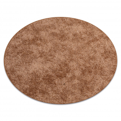 Carpet circle SERENADE light brown