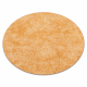 TAPIS cercle SERENADE doré