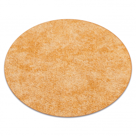 TAPIS cercle SERENADE doré