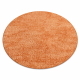 Carpet round SERENADE orange