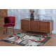 Teppich SAMPLE DREAM 4596 Geometrisch grau / rot