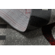 Tappeto SAMPLE DREAM 4596 Geometrico grigio / rosso