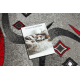 Teppich SAMPLE DREAM 4596 Geometrisch grau / rot