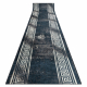 Runner anti-slip LOTUS GRECCO 23593 graphite / grey WASHABLE 100cm