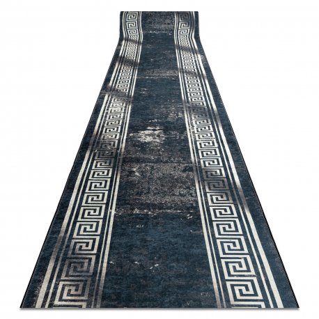 Runner anti-slip LOTUS GRECCO 23593 graphite / grey WASHABLE 100cm