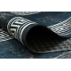 Runner anti-slip LOTUS GRECCO 23593 graphite / grey WASHABLE 100cm