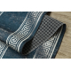 Runner anti-slip LOTUS GRECCO 23593 graphite / grey WASHABLE 100cm