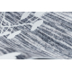 Tapis SAMPLE SABIA 001 Cœurs gris