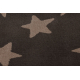 Tapete SAMPLE BOSS 50.3168 Estrelas - castanho