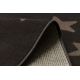 Tappeto SAMPLE BOSS 50.3168 Stelle - marrone