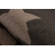 Tapis SAMPLE BOSS 50.3168 Étoiles - marron