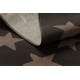 Tapis SAMPLE BOSS 50.3168 Étoiles - marron