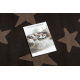 Tapete SAMPLE BOSS 50.3168 Estrelas - castanho