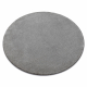 Teppich rund DISCRETION grau