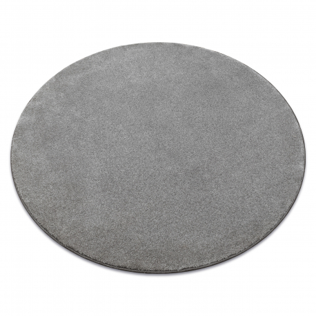 TAPIS cercle DISCRETION gris