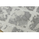 Carpet SAMPLE STILO 859 Structural circle grey / cream