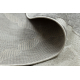 Carpet SAMPLE STILO 859 Structural circle grey / cream