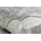 Carpet SAMPLE STILO 859 Structural circle grey / cream