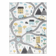 Carpet SAMPLE NEW NINO 885 Streets, city cream / grey