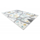 Carpet SAMPLE NEW NINO 885 Streets, city cream / grey