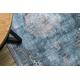 Runner anti-slip LOTUS ROSETTE 47050 grey WASHABLE 100cm
