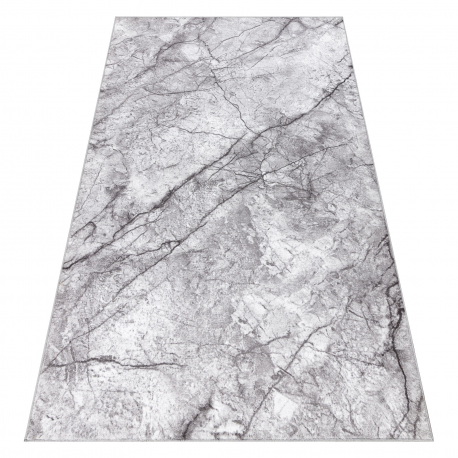 ELIS PLUS 95 Waschteppich Marmor grau