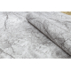 ELIS PLUS 95 Waschteppich Marmor grau