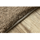 Alfombra SHAGGY MICRO color caramelo