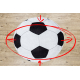 JUNIOR 51553.802 Kreis Fußball für Kinder Anti-Rutsch schwarz / weiß - ZWEITKLASSIGES PRODUKT