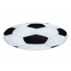 JUNIOR 51553.802 Kreis Fußball für Kinder Anti-Rutsch schwarz / weiß - ZWEITKLASSIGES PRODUKT
