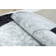 Alfombra lavable JUNIOR 51553.802 circulo futbol para niños antideslizante negro / blanco - PRODUCTO DE SEGUNDA CLASE