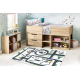 BAMBINO 2223 tapijt wasbaar Straten, auto's voor kinderen antislip room - TWEEDE-KLASSE PRODUCT
