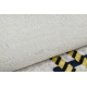 BAMBINO 2223 tapijt wasbaar Straten, auto's voor kinderen antislip room - TWEEDE-KLASSE PRODUCT