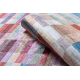 Tappeto lavabile ANDRE 2295 Strisce antiscivolo rosa / blu - PRODOTTO DI SECONDO GRADO