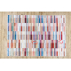 Tappeto lavabile ANDRE 2295 Strisce antiscivolo rosa / blu - PRODOTTO DI SECONDO GRADO